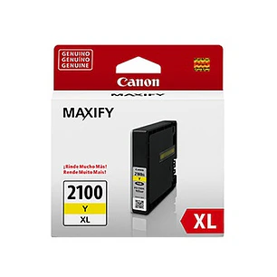 Cartucho de Tinta Canon PGI-2100XL Amarillo Original Maxify MB5310 / MB5410