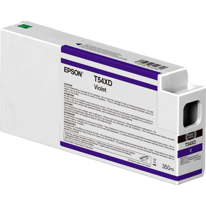 Tinta Epson UltraChrome HDX T54XD00 Violeta 350 ml Original 1