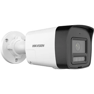 Cámara IP Bullet Hikvision DS-2CD1043G2-LIUF/SL 4MP Smart Hybrid Light 2.8mm IP67 PoE Luz Estroboscópica