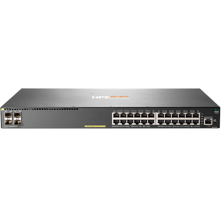 Switch HPE Aruba 2930F 24G PoE+ 4SFP JL261A Administrable Capa 3 24 Puertos Gigabit 1