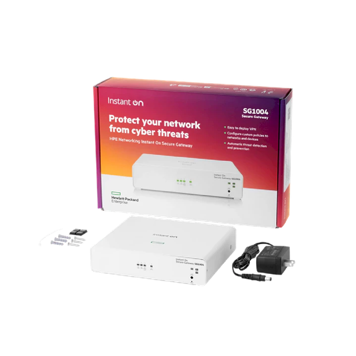 Gateway HPE Networking Instant On Secure Gateway SG1004 4 Puertos Gigabit (3 LAN + 1 WAN) 1