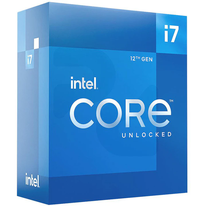 Procesador Intel Core i7-12700K 12 Núcleos 20 Hilos hasta 5.0 GHz 25MB LGA1700 12va Gen 1