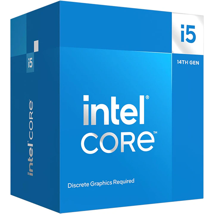 Procesador Intel Core i5-14400F 10 Núcleos 16 Hilos hasta 4.7 GHz 20MB LGA1700 14va Gen Sin Gráficos 1
