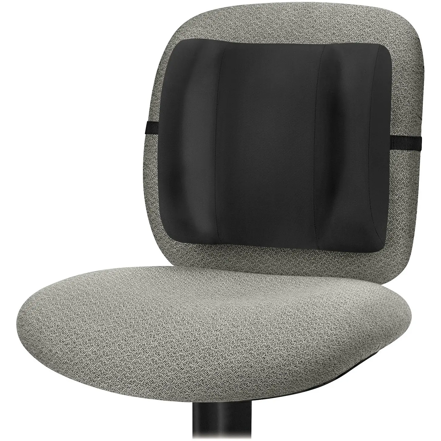 Respaldo Lumbar Kensington Memory Foam L82025F para Silla Negro 1