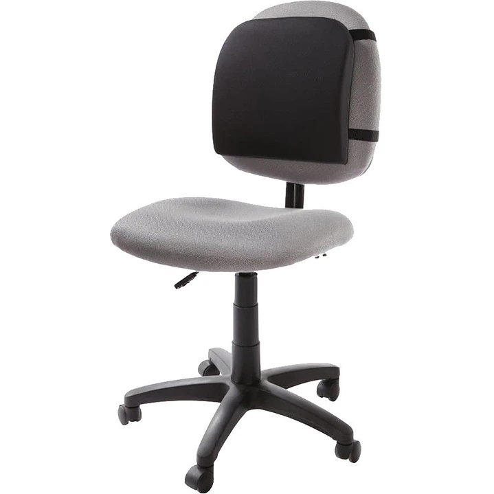 Respaldo Lumbar Kensington Memory Foam L82025F para Silla Negro 2