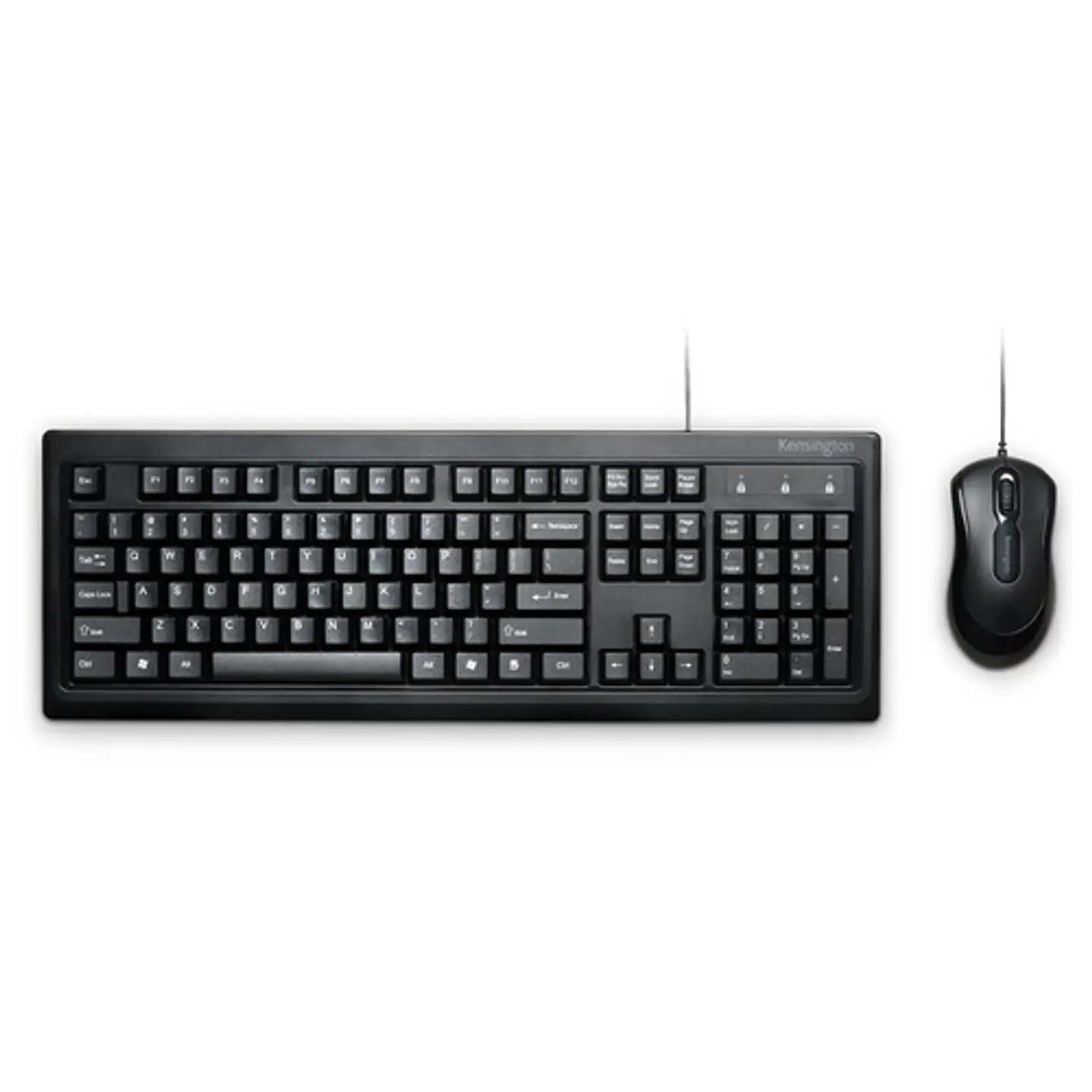 Kit Teclado y Mouse Alámbrico Kensington Keyboard for Life K72436ES USB Español Negro 1