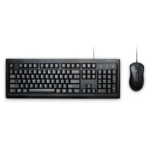 Kit Teclado y Mouse Alámbrico Kensington Keyboard for Life USB Español Negro (K72436ES)