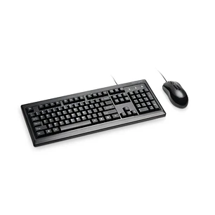 Kit Teclado y Mouse Alámbrico Kensington Keyboard for Life USB Español Negro (K72436ES)