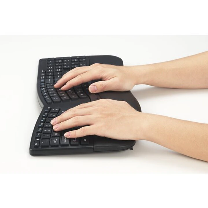 Teclado Ergonómico Inalámbrico Kensington Pro Fit Ergo KB680 EQ Español Recargable Bluetooth 4