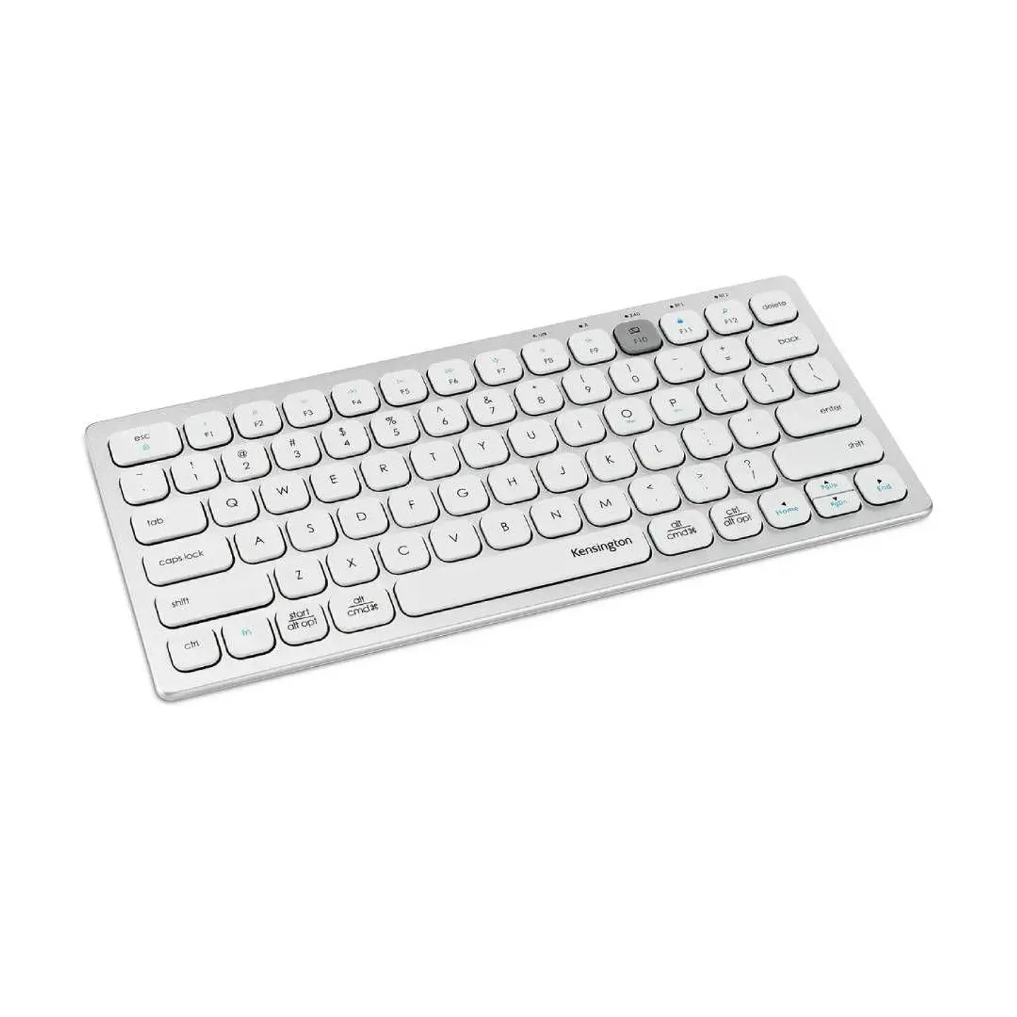 Teclado Inalámbrico Compacto Kensington K75504ES Multidispositivo Bluetooth / 2.4 GHz Blanco 2
