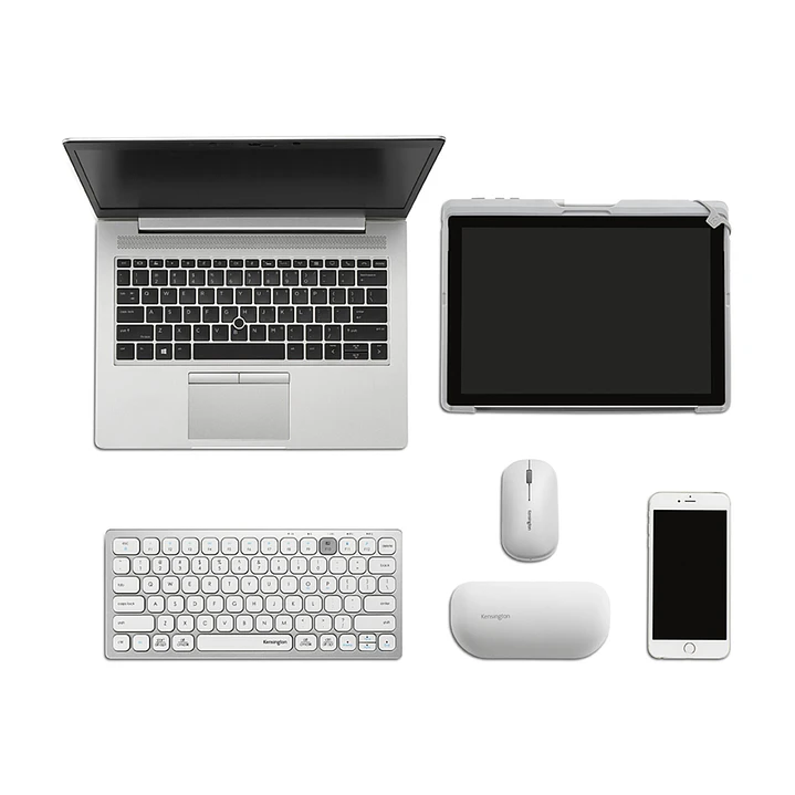 Teclado Inalámbrico Compacto Kensington K75504ES Multidispositivo Bluetooth / 2.4 GHz Blanco 4