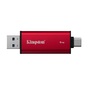 Kingston Dual Portable SSD 1TB USB-A/USB-C USB 3.2 Gen 2 Rojo (SPSD/1TB)