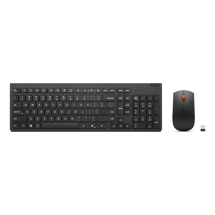 Combo Teclado y Mouse Inalámbrico Lenovo Essential Gen 2 Español Latinoamérica Tecla Copilot Negro 2