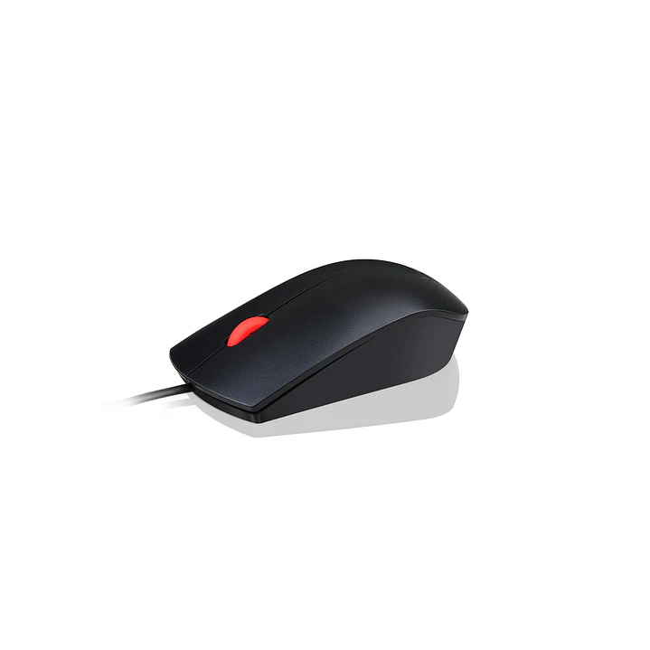 Mouse Óptico Lenovo Essential USB 1600 DPI 3 Botones Negro 1