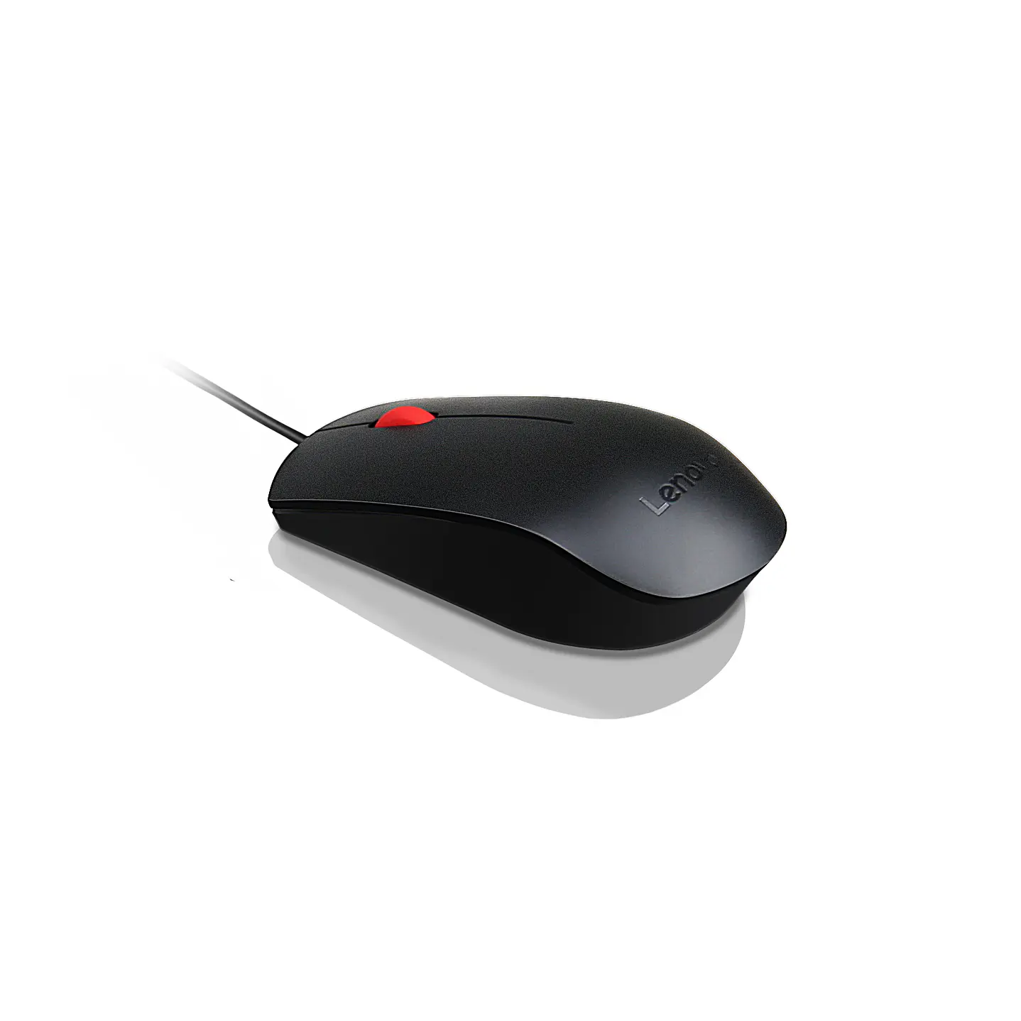 Mouse Óptico Lenovo Essential USB 1600 DPI 3 Botones Negro 3