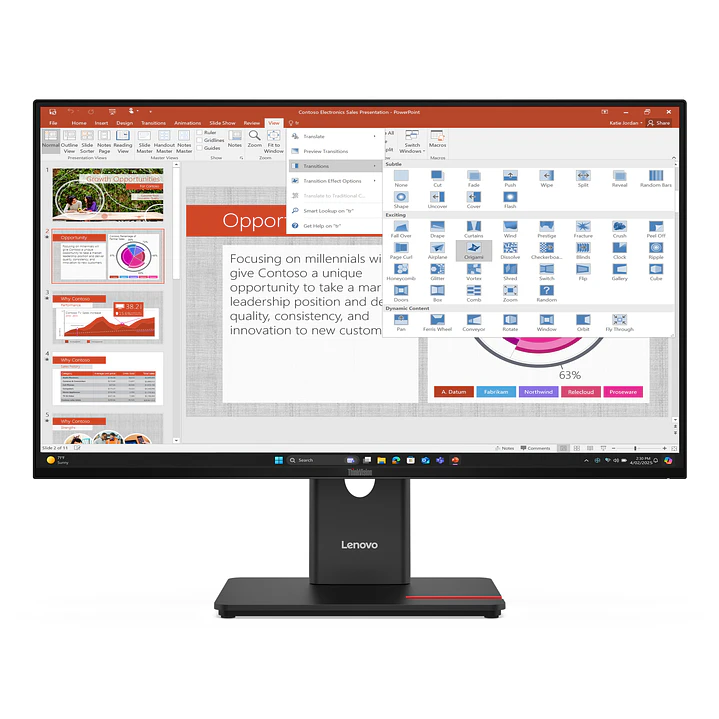 Monitor Lenovo ThinkVision T27-40 27
