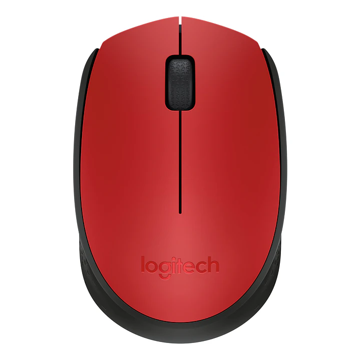 MOUSE INALAMBRICO M170 ROJO 3