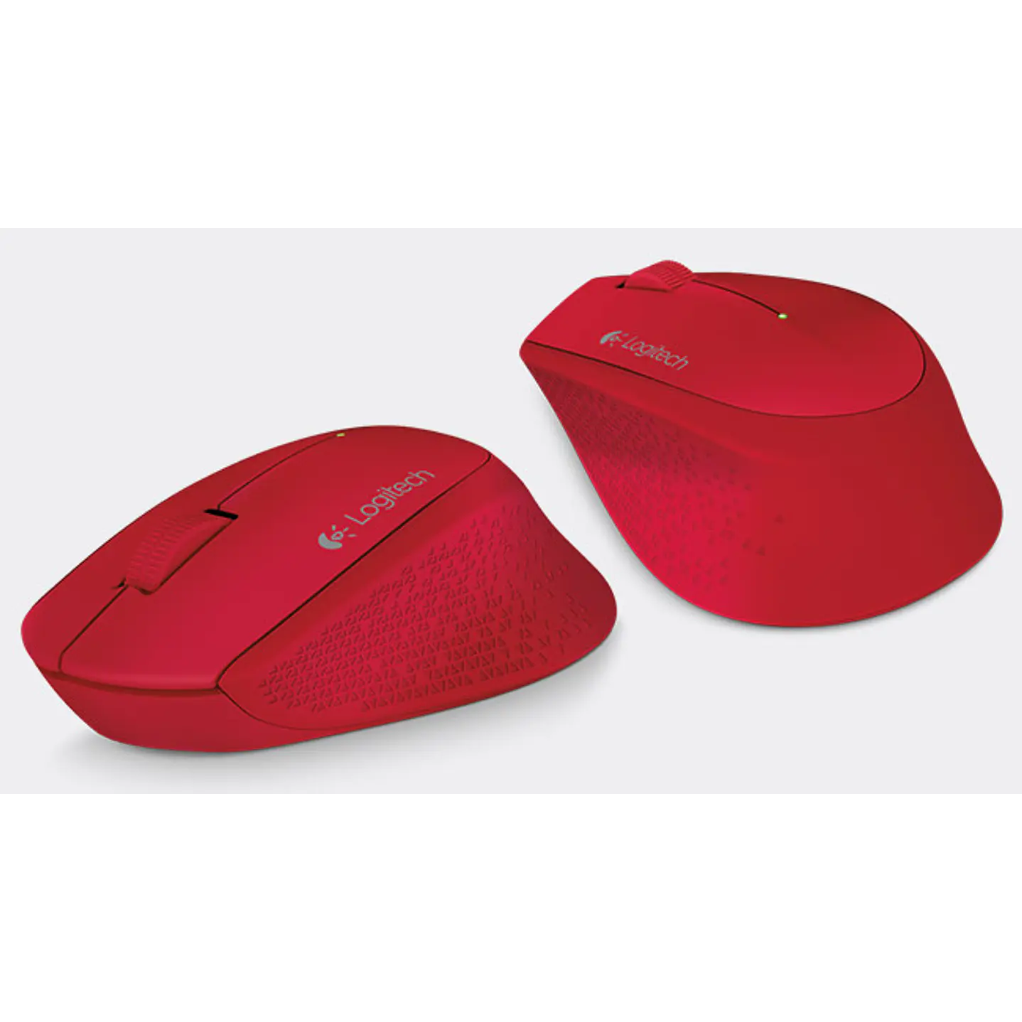 MOUSE OPTICO INALAMBRICO M280 ROJO 2.4 GHz LOGITECH 2
