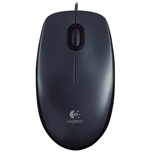 Mouse Alámbrico Logitech M100 USB Gris (910-001601)