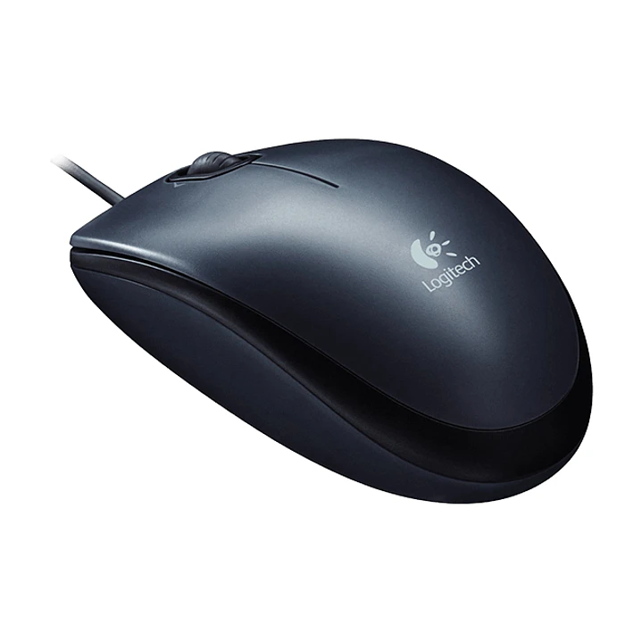 910-004053 MOUSE LOGITECH ALAMBRICO M90 NEG 2