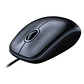 910-004053 MOUSE LOGITECH ALAMBRICO M90 NEG - Miniatura 3