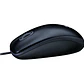 910-004053 MOUSE LOGITECH ALAMBRICO M90 NEG - Miniatura 4