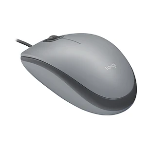 Mouse Alámbrico Logitech M110 Silent Gris (910-006757)
