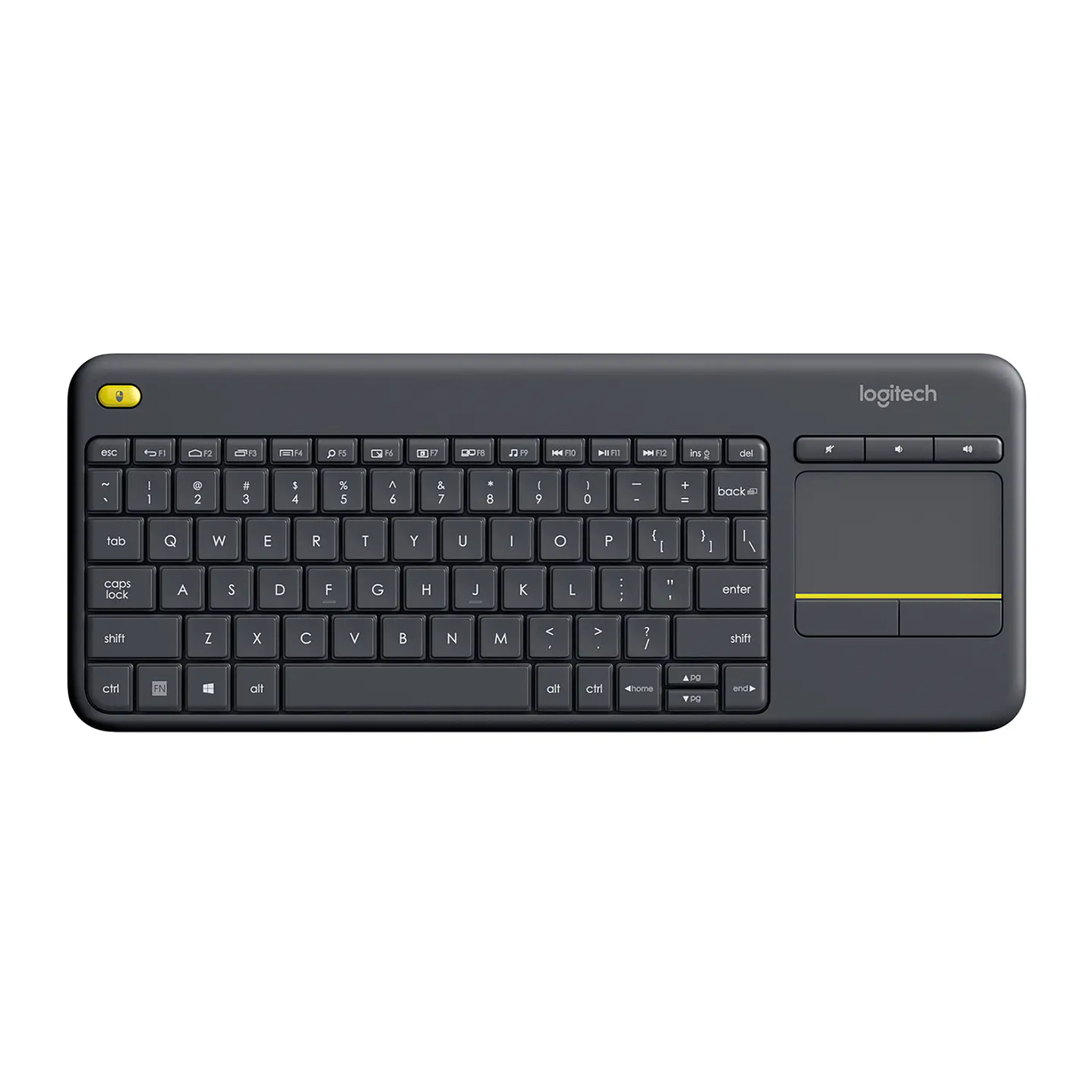 920-007123 TECLADO LOGITECH INALAM TOUCH PAD K400 NEG 1