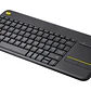 920-007123 TECLADO LOGITECH INALAM TOUCH PAD K400 NEG - Miniatura 4