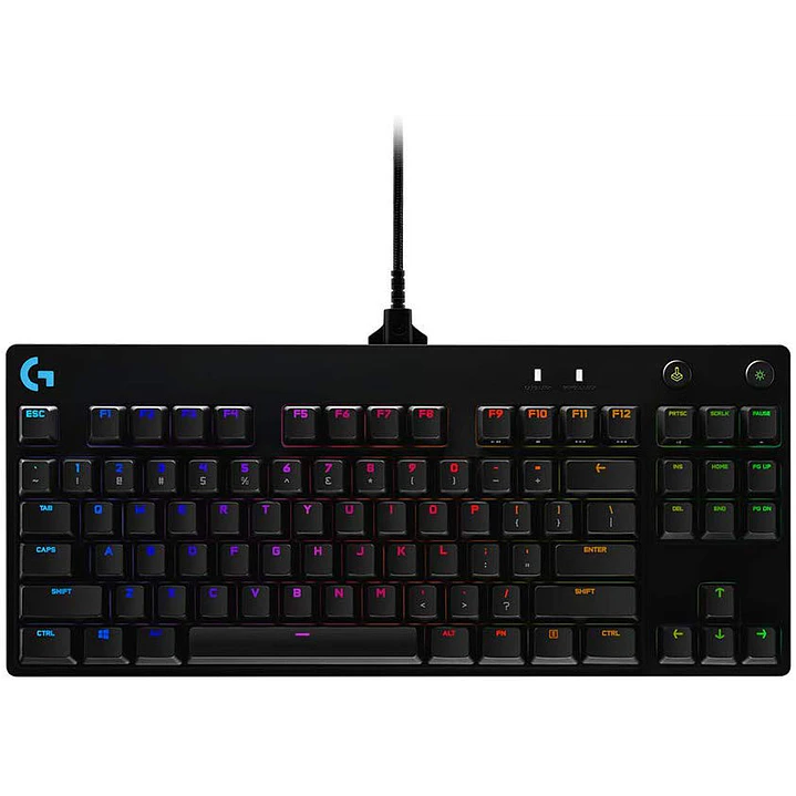 Logitech Teclado Gamer G PRO Mecanico Ingles 5