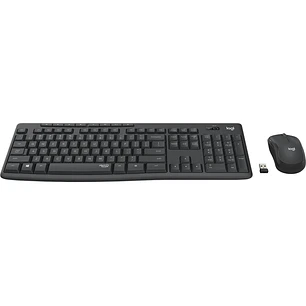 Combo Teclado y Mouse Inalámbrico Logitech MK295 Silent Español Grafito (920-009792)