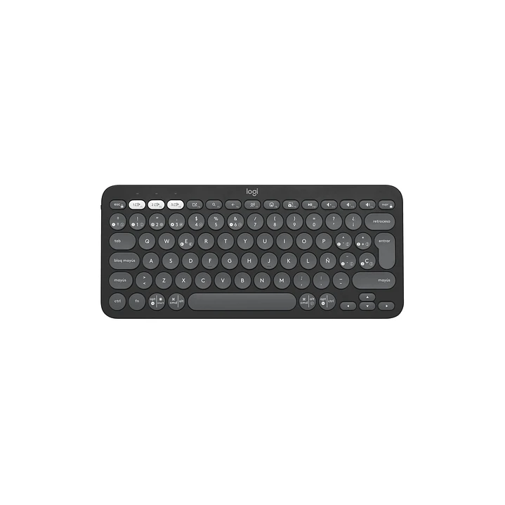920-011783 TECLADO PEBBLE 2 K380 GRAFITO 1