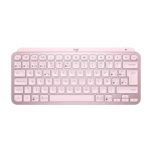 Teclado Inalámbrico Logitech MX Keys Mini Rosa Español Retroiluminado Bluetooth (920-010478)
