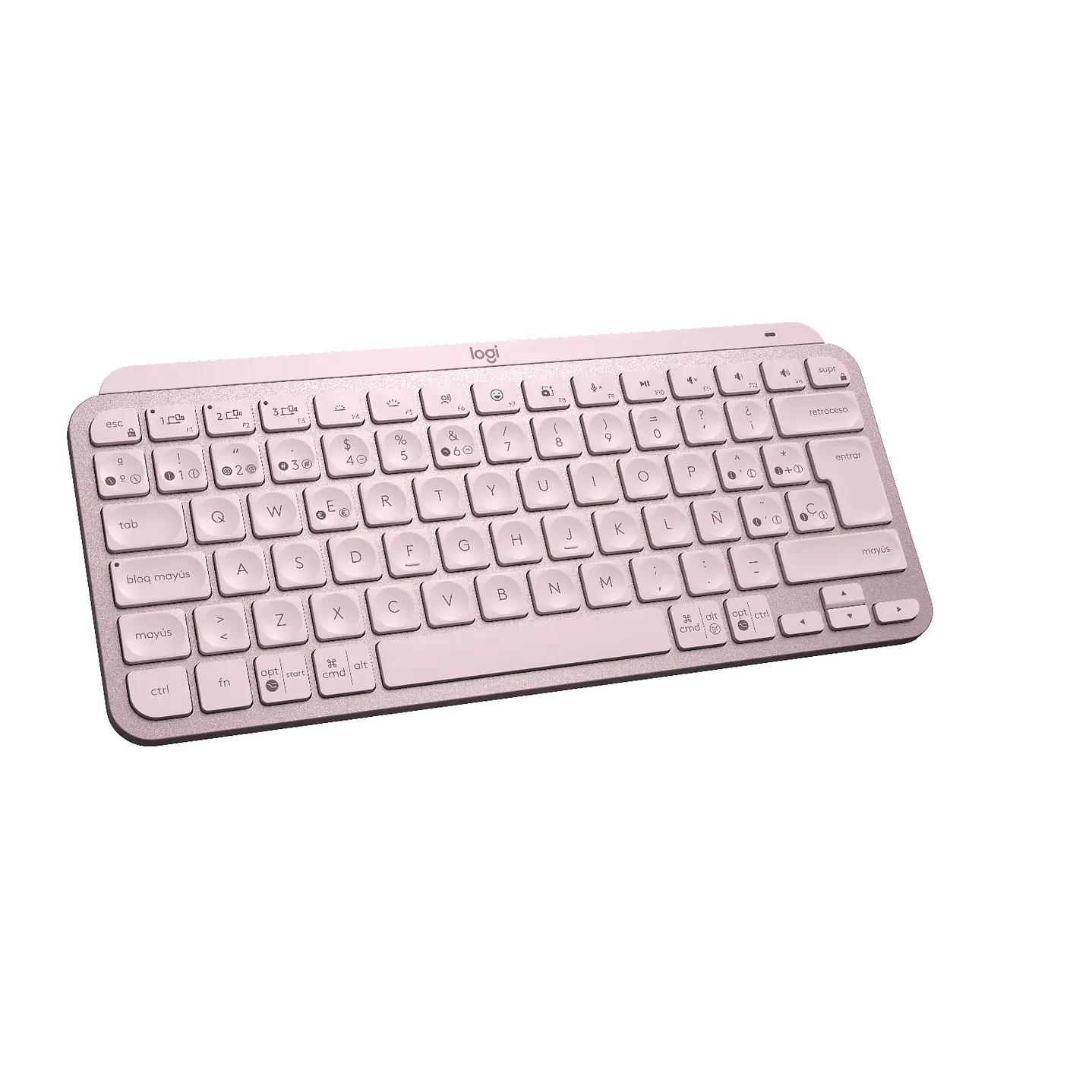 920-010478  TECLADO LOGITECH MX KEYS MINI ROSE 4