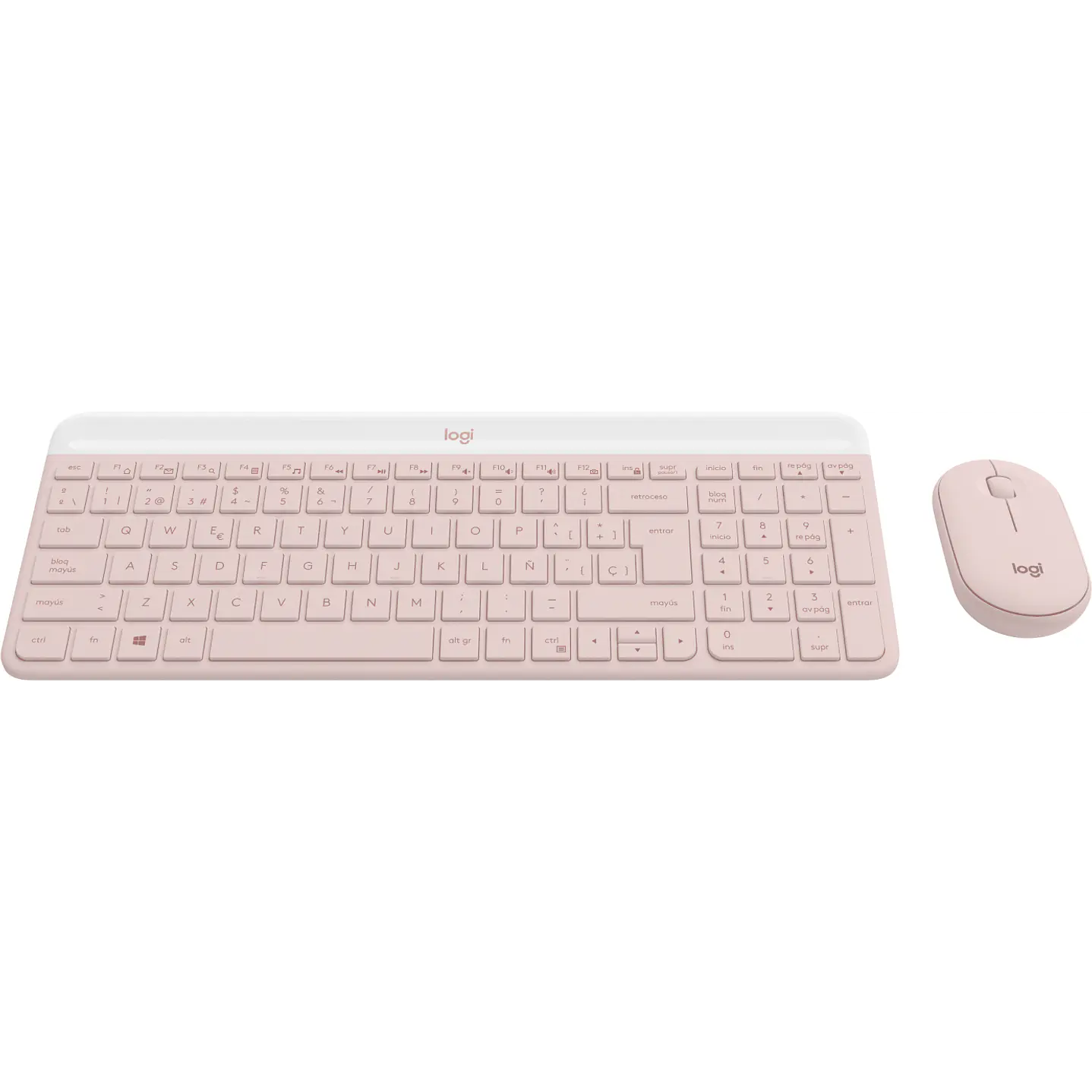 920-011312 COMBO TECLADO MOUSE MK470 PINK 3