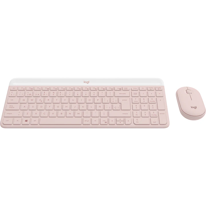 920-011312 COMBO TECLADO MOUSE MK470 PINK 3