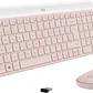 920-011312 COMBO TECLADO MOUSE MK470 PINK - Miniatura 4