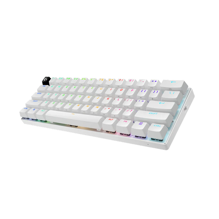 920-011921 KEYBOARD PRO X 60 LIGHTSPEED, WHITE 2