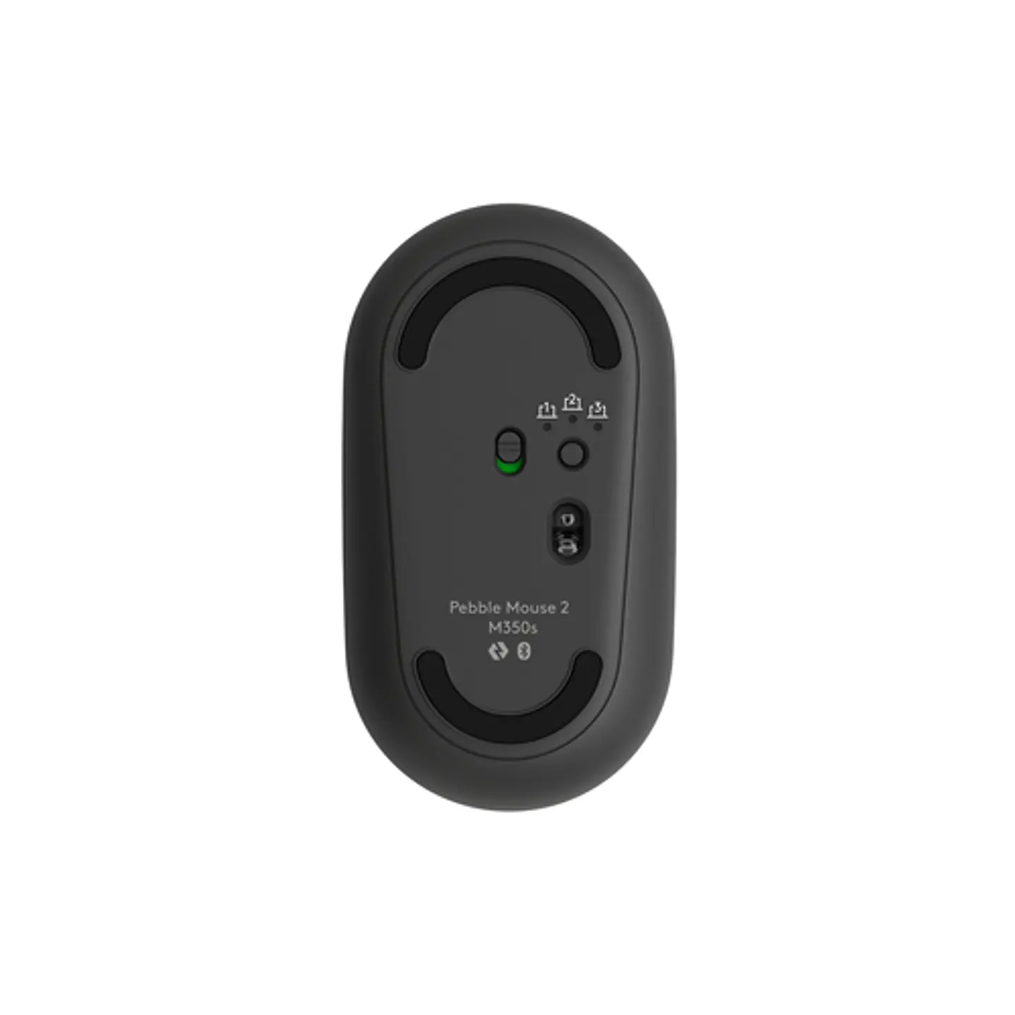 Logitech Mouse Bluetooth Pebble Mouse 2 M350s Grafito 3