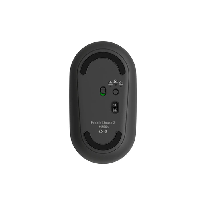 Logitech Mouse Bluetooth Pebble Mouse 2 M350s Grafito 3