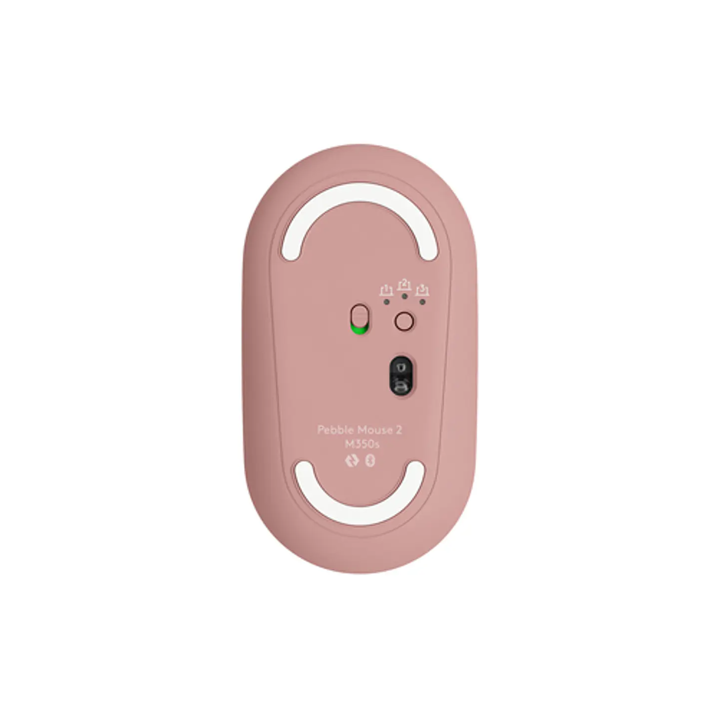 Logitech Mouse Bluetooth Pebble Mouse 2 M350s Rosado 3