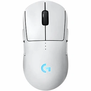 Mouse Gamer Inalámbrico Logitech G PRO 2 LIGHTSPEED Ambidiestro Blanco (910-007301)