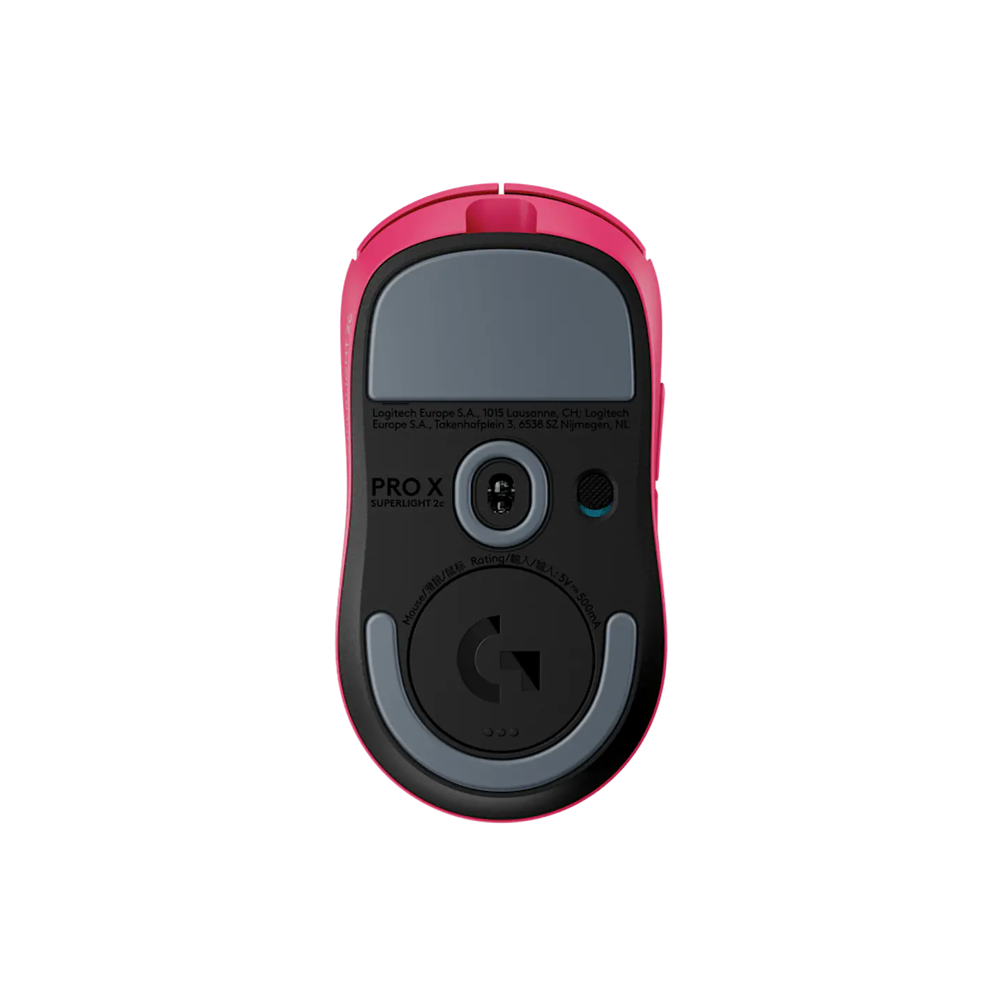 Logitech Mouse Gamer Inalam G PRO X Superlight 2C Rosado 4