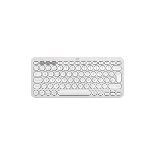 Teclado Inalámbrico Logitech Pebble Keys 2 K380s Blanco Español Bluetooth Multidispositivo (920-011784)