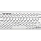 920-011784 TECLADO PEBBLE 2 K380 BLANCO - Miniatura 1