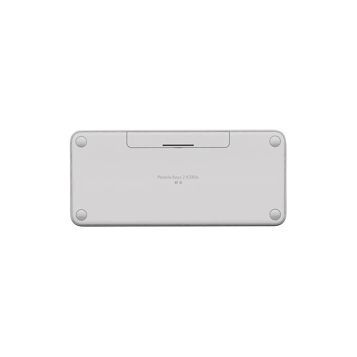920-011784 TECLADO PEBBLE 2 K380 BLANCO 2