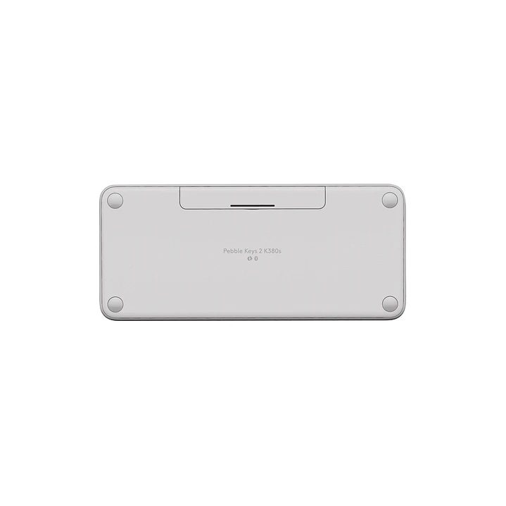 920-011784 TECLADO PEBBLE 2 K380 BLANCO 2