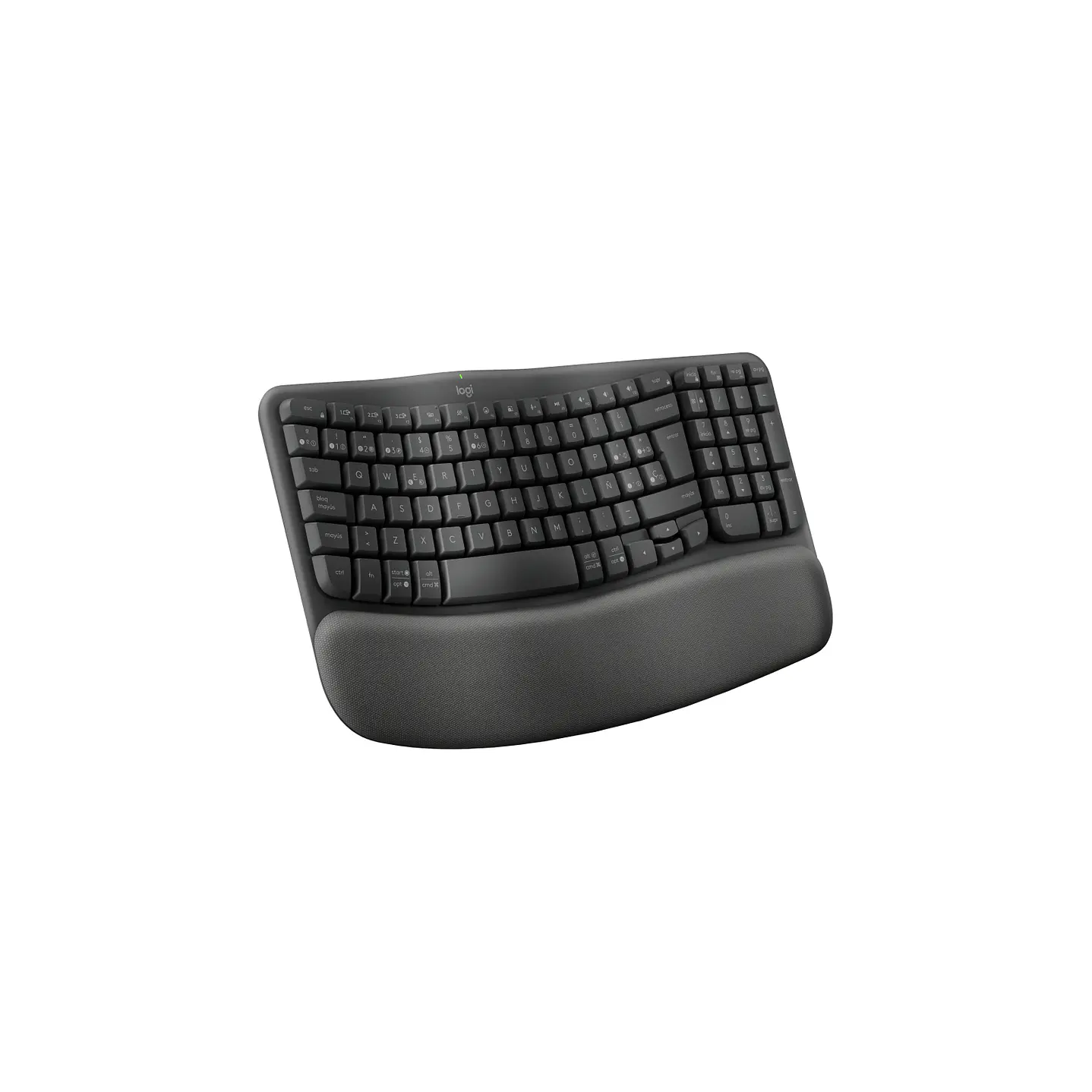 Logitech Teclado inalambrico Wave Keys Grafito Espanol 2