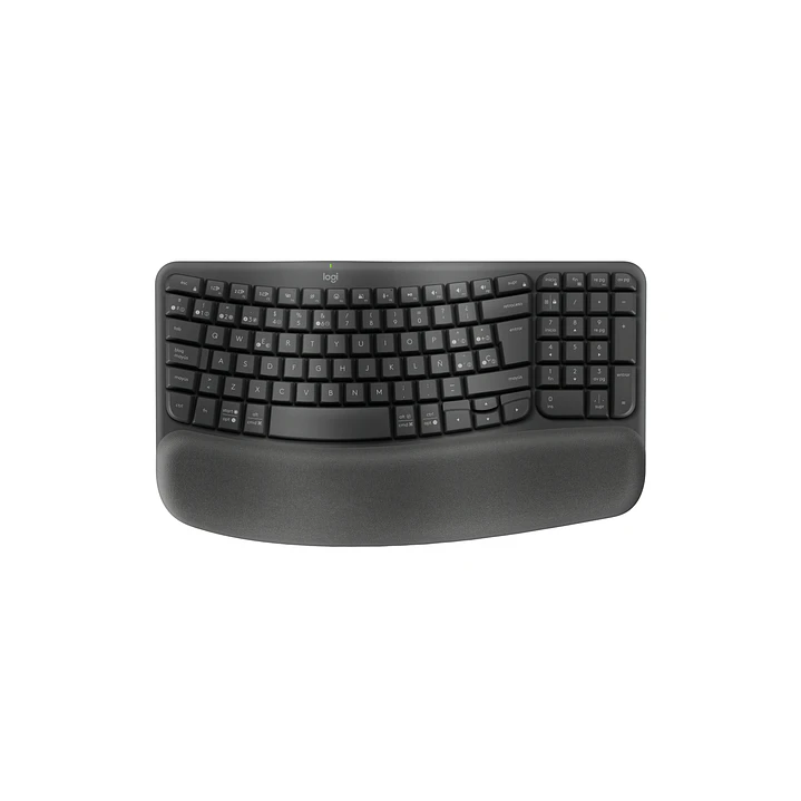 Logitech Teclado inalambrico Wave Keys Grafito Espanol 3
