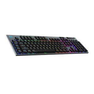 Teclado Gamer Logitech G915 X LIGHTSPEED Tactile Negro Inglés US (920-012670)